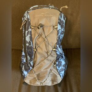 Eddie Bauer Blue and gray  Floral Backpack